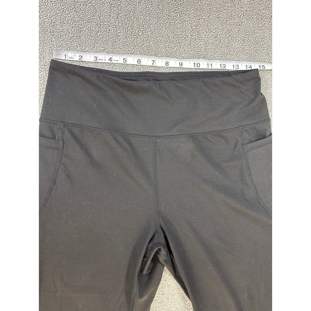 Absolutely Fit Yoga Pants Leggings Active Athleisure Pilates Lounge Black XL - Picture 6 of 8